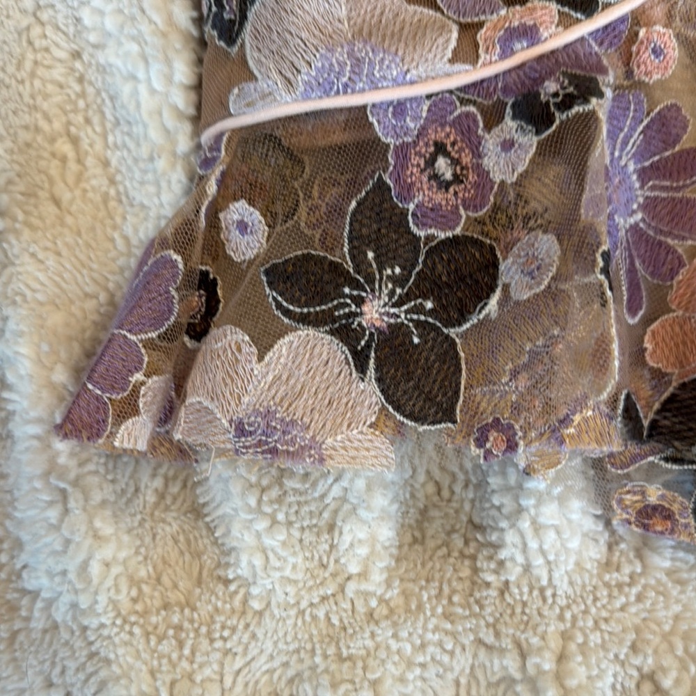 For Love And Lemons Strapless Floral Dress - Picture 4 of 14